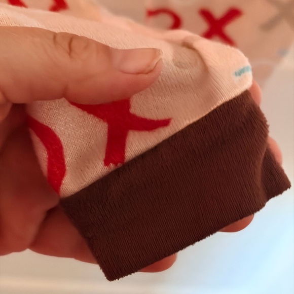 XO Pattern Pajama Set - Picture 5 of 7